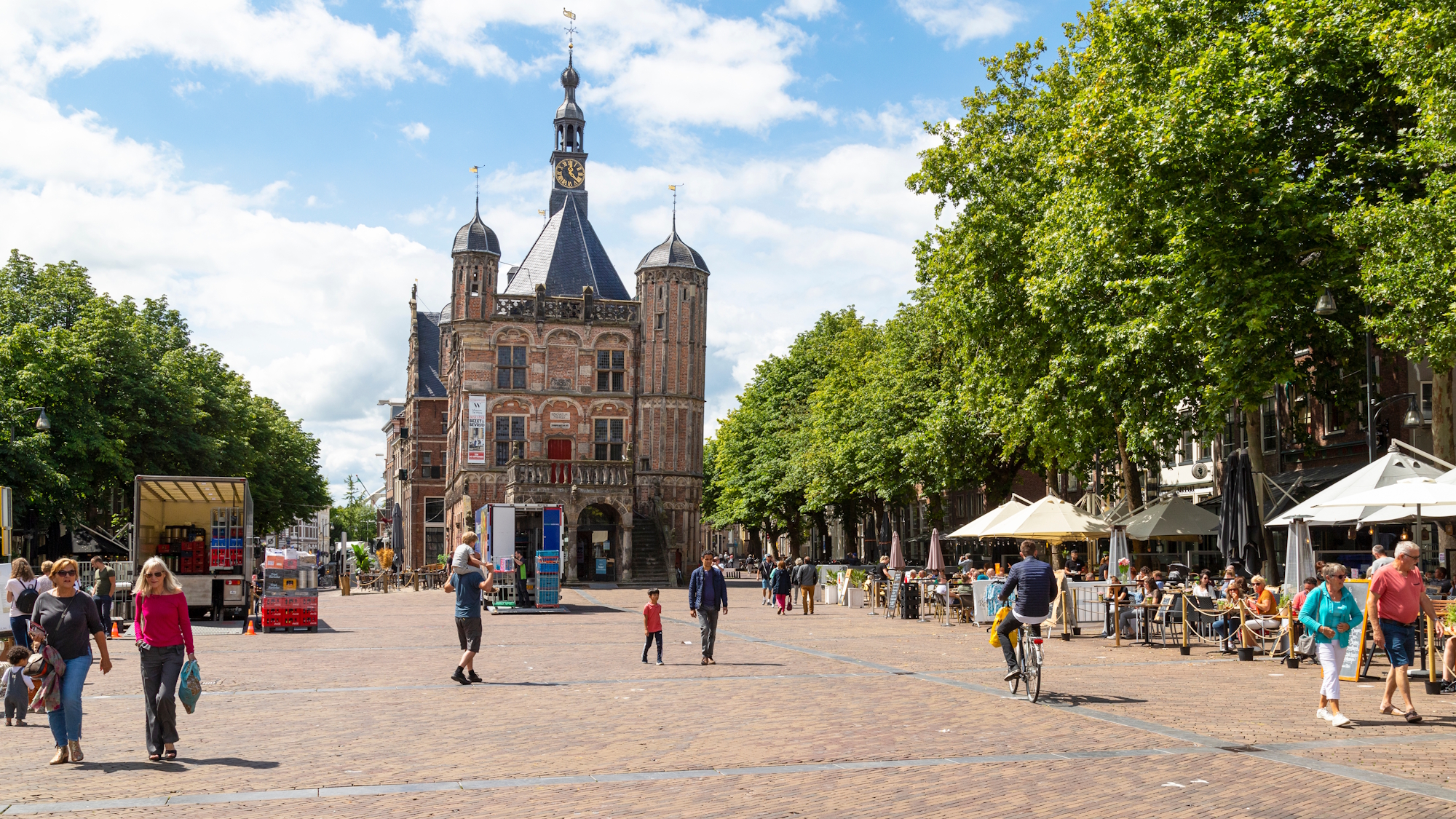 Bezoekersdrukte in centrumgebieden stijgt met 6,5% in tweede kwartaal 2025