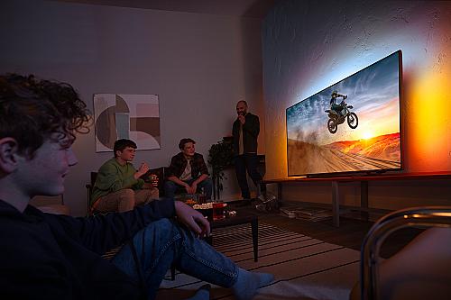 Motorcross Ambilight Philips tv