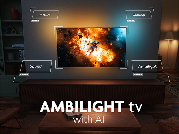 De nieuwe Philips OLED+ televisies van 2025
