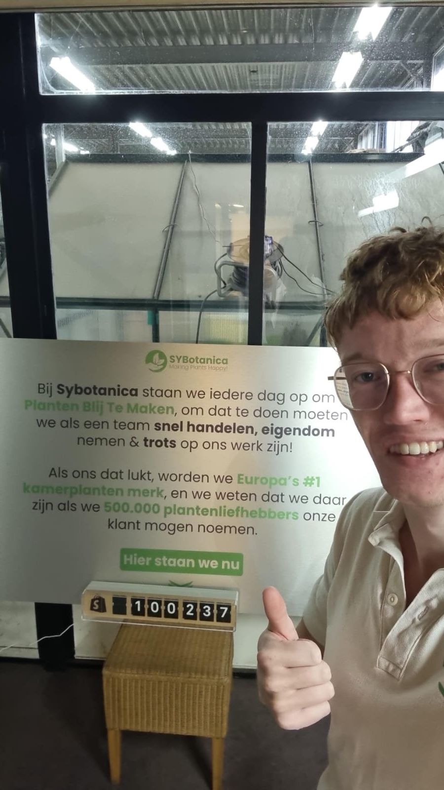Van studentenkamer naar 100.000 klanten, Sybren Bies (25) schaalt in 5 jaar op.