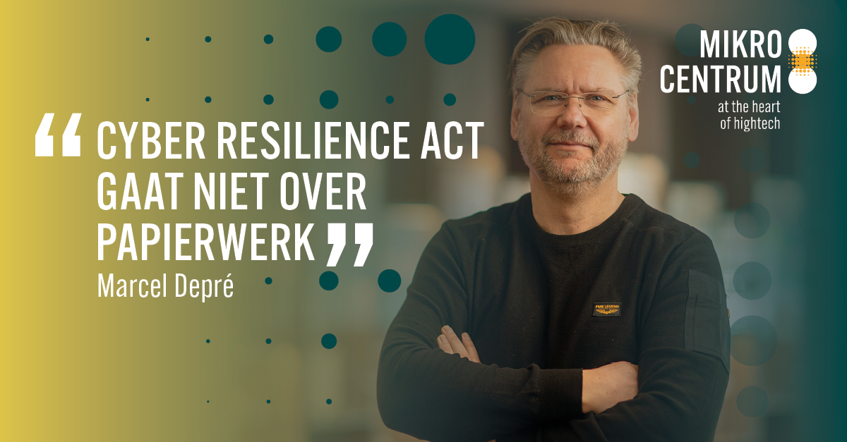 Mikrocentrum lanceert modulair cursusprogramma rondom de Cyber Resilience Act (CRA)