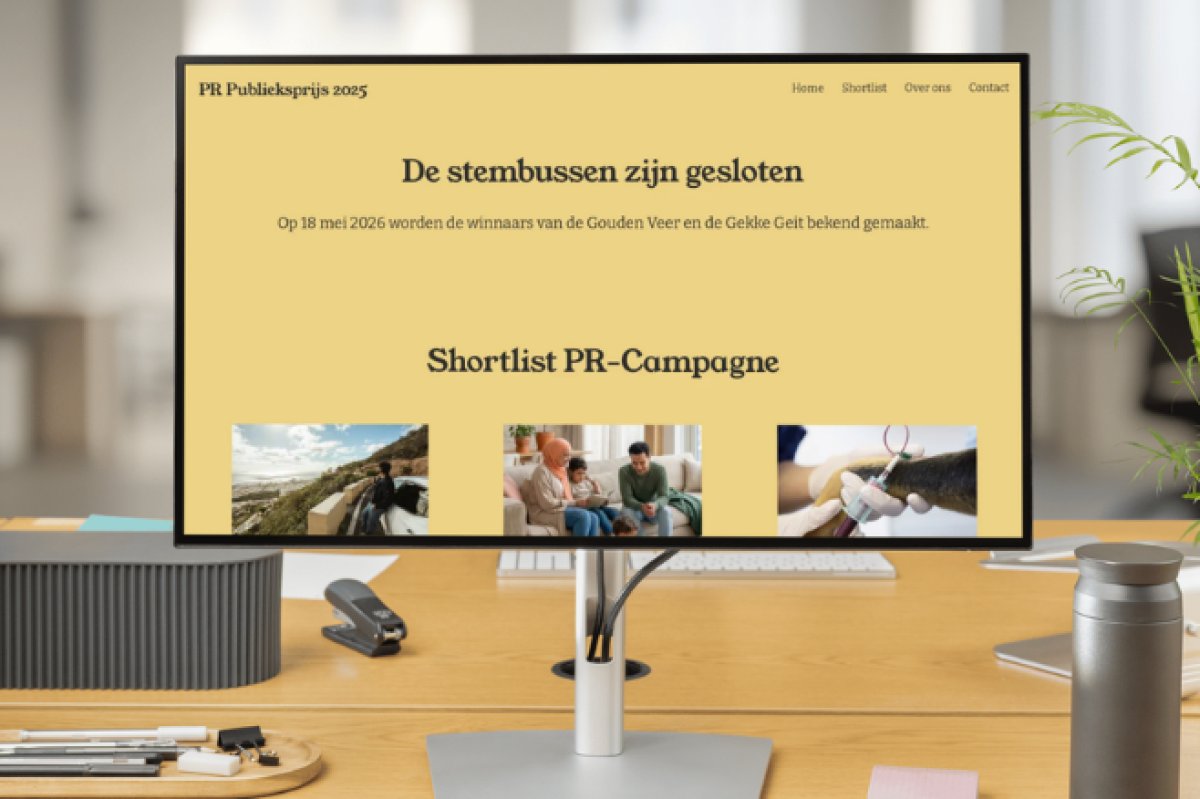 'PR Publieksprijs': Voting Has Closed