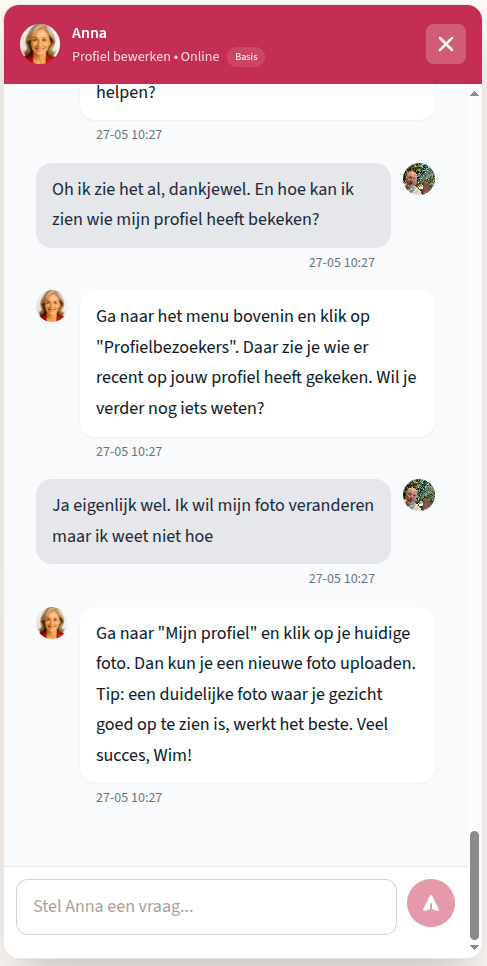 Senioren gebruiken AI-coach vooral voor websitehulp, niet voor datingtips