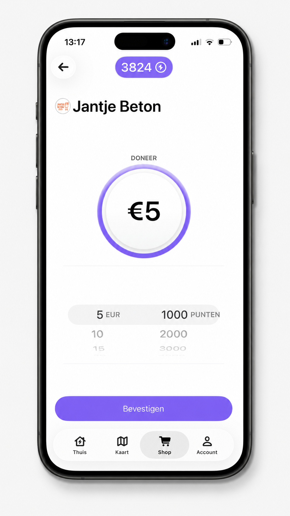 Funci&oacute;n de donaci&oacute;n de PowerGoodies