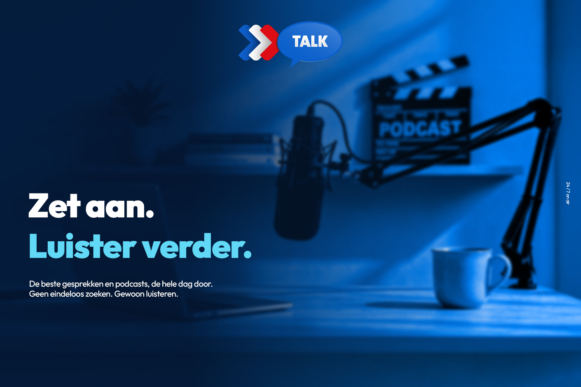 RADIONL lanceert nieuwe 24/7 podcastzender: RADIONL Talk