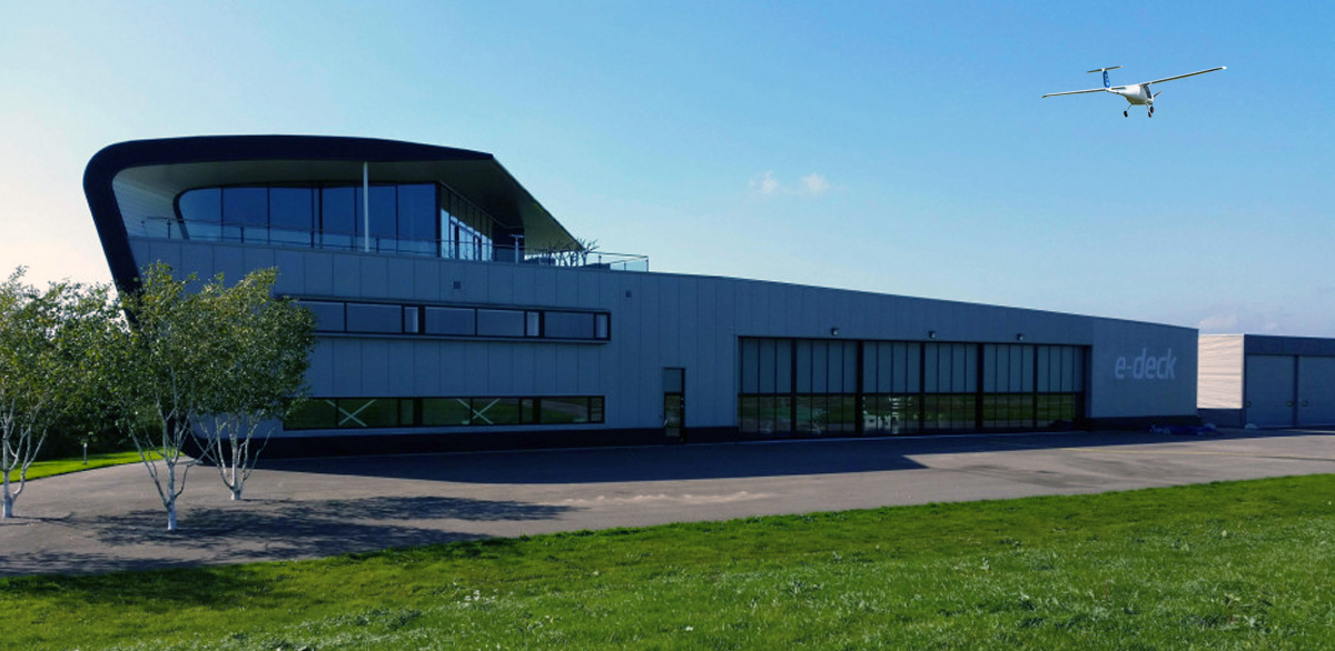 Teuge Airport krijgt E-Deck met eigen E-Campus voor elektrische luchtvaart