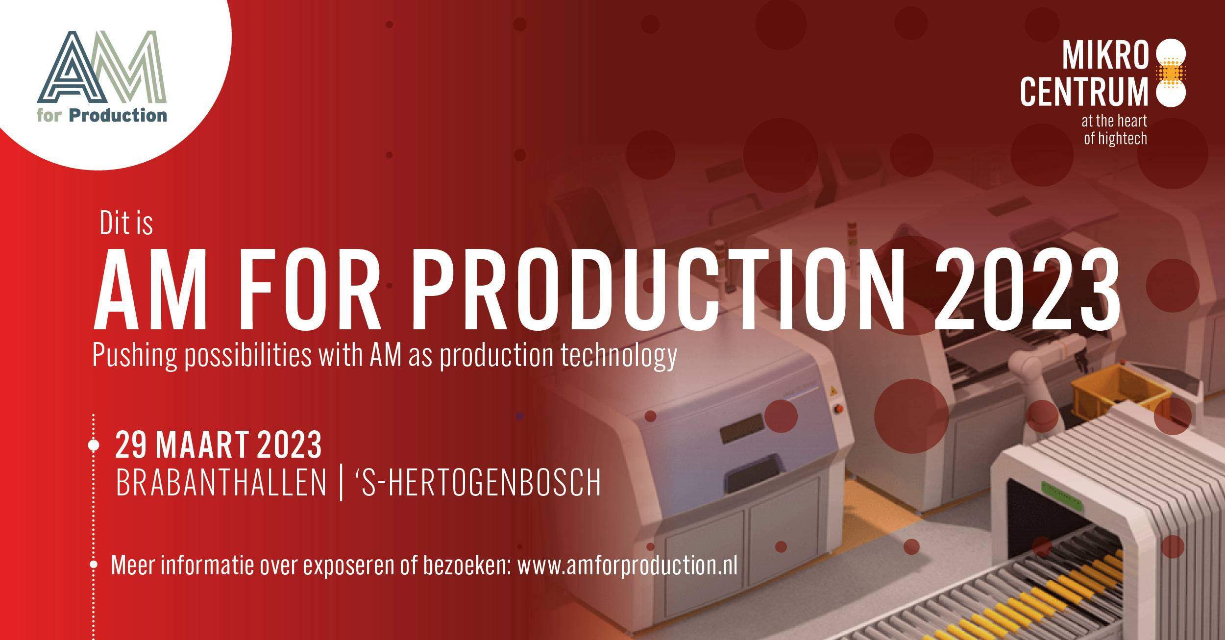 AM for Production: Additive Manufacturing breekt door in de (hightech)productieketen